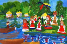 Боярко Анастасия, 12 лет, Фестиваль Славянской культуры, ДХШ, г. Славянск- на -Кубани