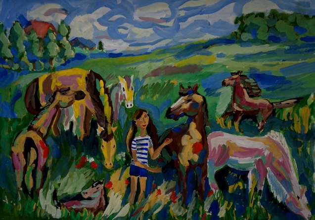2 место- Грудникова Дарья, 13 лет, 