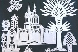 Коллективная работа, 10 лет, Енисейск, б., бумажная пластика, МБОУ ДОД ДШИ, с. Верхнепашино, Красноярский край