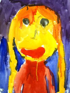 Минжинер Елена, 5 лет, Я, б., акварель, г. Волгоград