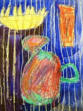 Урюпин Станислав, 6 лет, Натюрморт, б., смеш. тех., студия ВОДХГ, г. Волгоград
