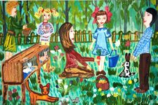 Балдеева Екатерина, 15 лет, Утро, б., гуашь, г. Волгоград