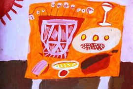 Срыпникова Мария, 7 лет, Дары осени, б., гуашь, Частная интегрированная школа, г. Волгоград