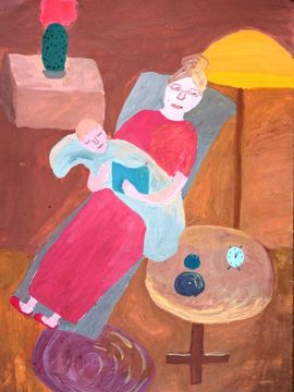 Дехнич Маргарита, 12 лет, Бабушка и внук, ДШИ, г. Волгодонск