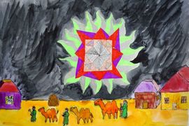 Галимов Марат, 11 лет, Вифлиемская звезда, б., смеш. тех., г. Волгоград