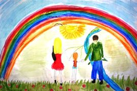 Морозова Александра, 7 лет, Семья, б., смеш. тех., ДЮЦ Контакт, г. Нижний Новгород
