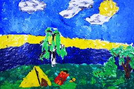 Седыкин Артем, 10 лет, Я путешествую по России, б., пластелинография, СОШ №118, г. Самара