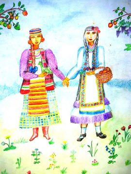 Сидикова Анастасия, 14 лет, Пенза и Бекешчаба, б., смеш. тех., СОШ № 43, г. Пенза
