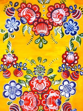 Кривозубова Наталья, 12 лет, Городец, б., гуашь, ДШИ, п. Октябрьский, Волгоградская обл.