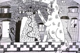 Орлова Мария, 14 лет, Весеннее чудо,  б., гуашь, г. Краснослободск