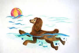 Орехова Елизавета, 13 лет, Томка, б., смеш. тех., ДХШ №2 им. Б.И. Сурикова, г. Липецк