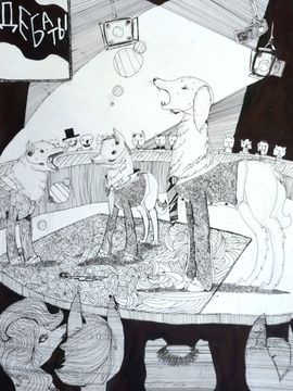 Гильдебранд Екатерина, 12 лет, Дебаты, б., смеш. тех., ВОДХГ, г. Волгоград
