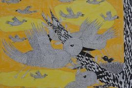 Карапетян Изабелла, 7 лет, Рождение жизни, б.,  смеш. тех., ВОДХГ, г. Волгоград