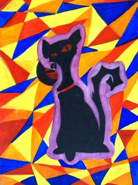 Ашимова Дарья, 13 лет, Мой друг, б., акварель, ДХШ им. Ю.И. Саханова, г. Унеча, Брянская обл.