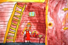Демина Вероника, 10 лет, Василиса Прекрасная, б., смеш.тех., ДШИ №6, г. Ульяновск