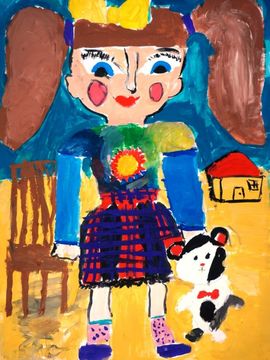 Ильичева Катя, 8 лет, Суок, б., гуашь, ВОДХГ, г. Волгоград