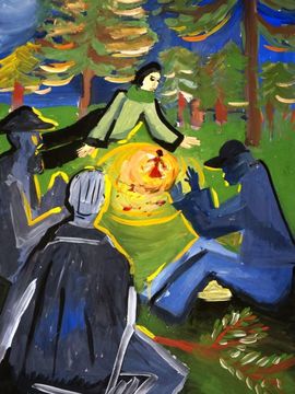 Мамулян Айарпи, 12 лет, Огневушка-поскакушка, б., гуашь, ВОДХГ, г. Волгоград
