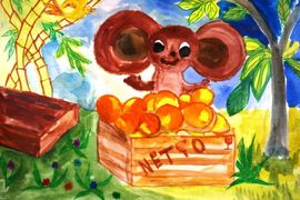 Обухова Мария, 10 лет, Чебурашка, б., смеш.тех., МОУ СШ №99, г. Волгоград