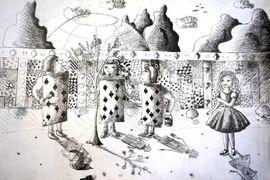Абдулвалеева Роза, 13 лет, Казус с розами, б., тушь, ДШИ, г. Ишимбай