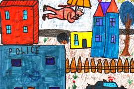 Феодосов Денис, 10 лет, Карлсон, б., смеш.тех., ДШИ, г. Волгодонск, Ростовская обл.