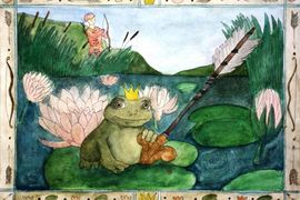 Шемякина Даша, 15 ет, Царевна-лягушка, б., смеш.тех., ДХШ №2, г. Липецк