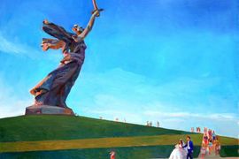 Тур И.Н., Чистое небо., 50х70, х. м., 2019г.