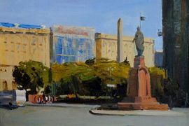 Пелихов С.В.  Октябрь. 40х50 х.,м. 2015 г (1)