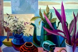 Рухлина Н.В., С добрым утром, 60х70, х.м., 2019г.