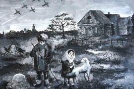 Гаврюченкова Дарья, 15 лет, Тревожное утро, ДХШ №1 им. Н.П. Шлеина, г. Кострома