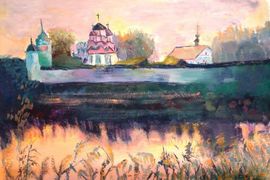 Чечун Екатерина, Путешествуем по России,б.,гуашь,ДХШ, г.Волгодонск,Ростовская область
