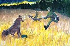 Погорелова Мария, 14 лет, Сапёры, б., гуашь, ДХШ №3, г. Пенза