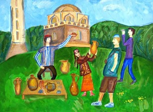Ибрагимов Виктор, 13 лет, Экскурсия в Булгарах, ДХШ №1, г. Казань