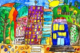 Краюшкина Василиса, 6 лет, Город, б., смеш. тех., ВОДХГ, г. Волгоград