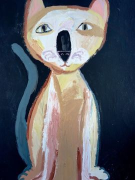 Герасимова Арина, 8 лет, Мой друг, б.,смеш.тех., ВОДХГ, Волгоград