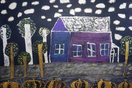 Олеников Денис, 8 лет, Деревня, б., смеш.тех., ВОДХГ, Волгоград