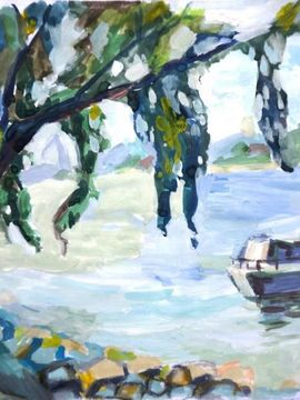 Чернова Арина, 15 лет, Бухта Камышинки, б., гуашь, ДШИ, Камышин